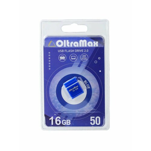 USB флеш накопитель OM-16GB-50-Blue 2.0 oltramax om 16gb 50 dark cyan 2 0