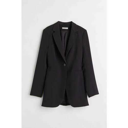 фото Бомбер h&m, размер 40, черный