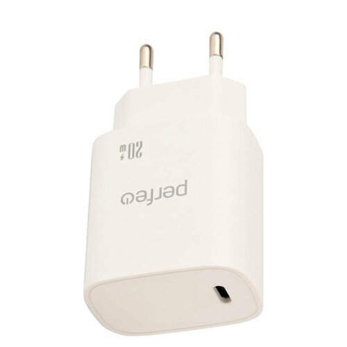 Зарядное устройство Perfeo Type-C 20W White I4660