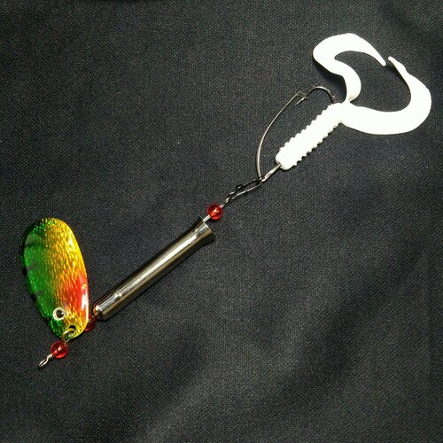 фото Блесна супер незацепляйка playfishing ёрш 3 150мм 15гр цвет 01 нет бренда