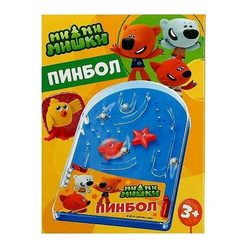 Настольная игра пинбол Ми-ми-мишки, 2 шт настольные игры ми ми мишки на магнитов