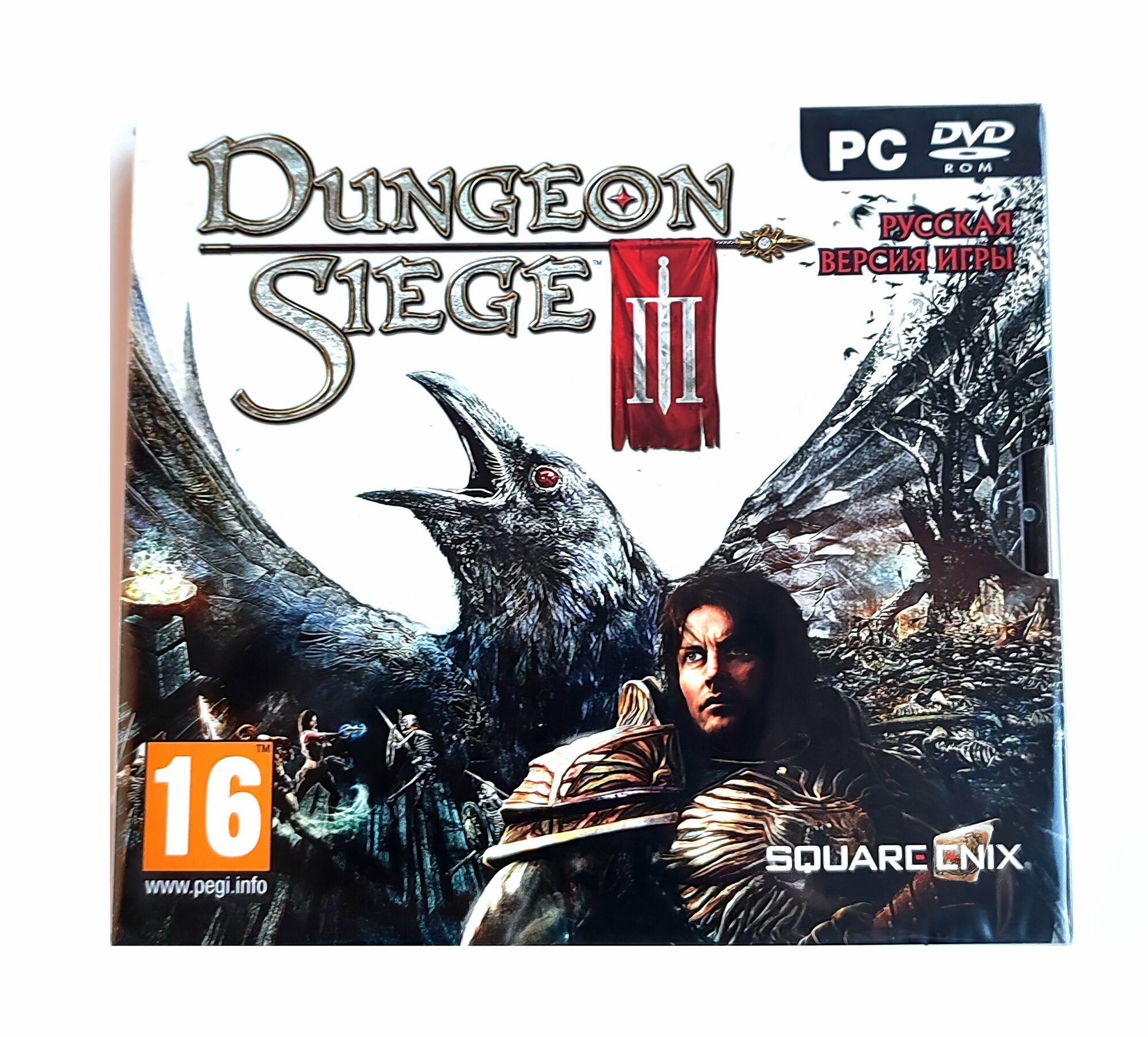 Видеоигра. DUNGEON SIEGE 3 (2011, Jewel, PC-DVD, для Windows PC, Steam, русская версия) экшен, RPG / 16+