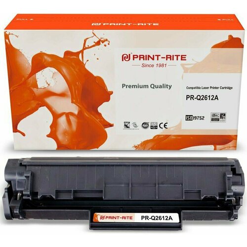 Картридж Print-Rite Black (PR-Q2612A) картридж print rite pr q2612a