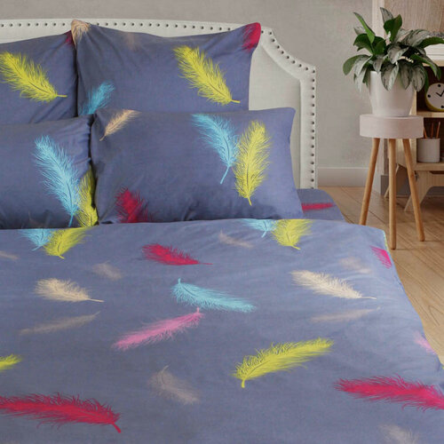 Изображение товара Комплект Постельного Белья Cleo ART COLOR 2-спальный. Пододеяльник 175х215. Простыня 200х220. Наволочки 70х70х2.