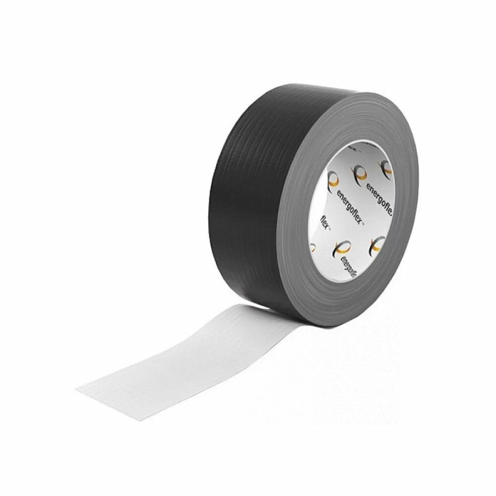 фото Лента армированная самоклеящаяся Energoflex Energopro 48мм х 25м, черная EFXL04850ARSKBK