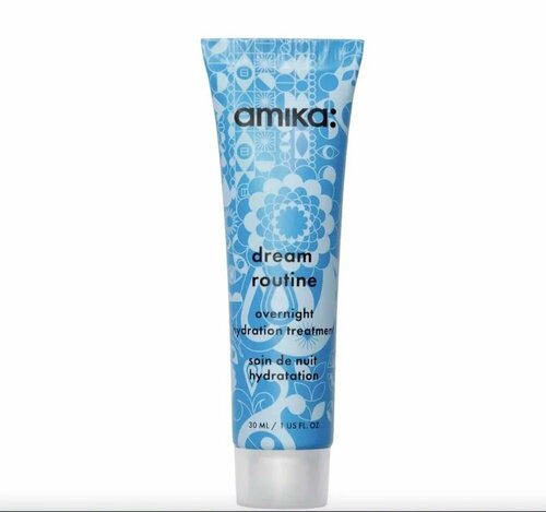 AMIKA Ночное увлажняющее средство для волос мини-формат Dream Routine overnight hydration treatment 30ml