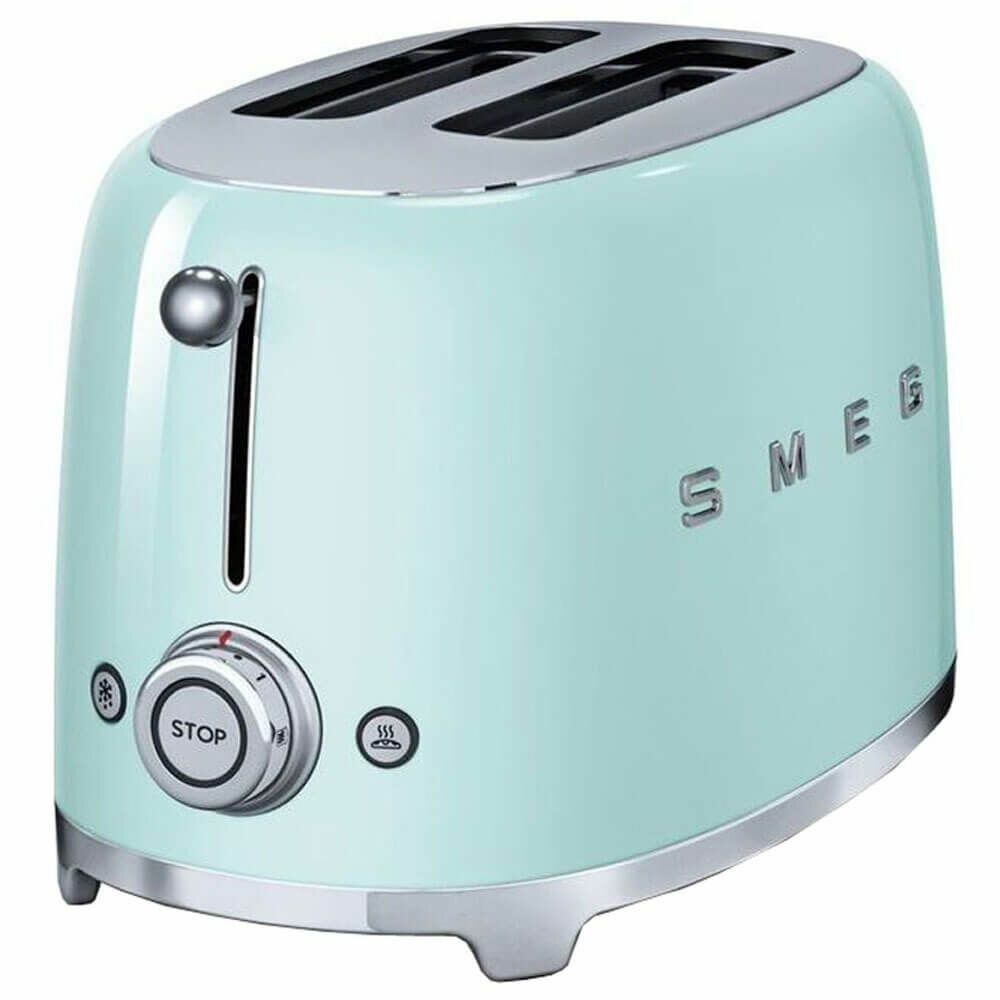 Тостер SMEG TSF01PGEU, зелёный PI