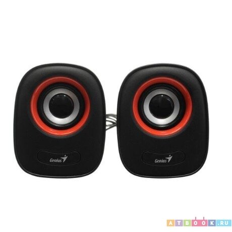 Колонки Genius SP-Q160 Red - фото №2