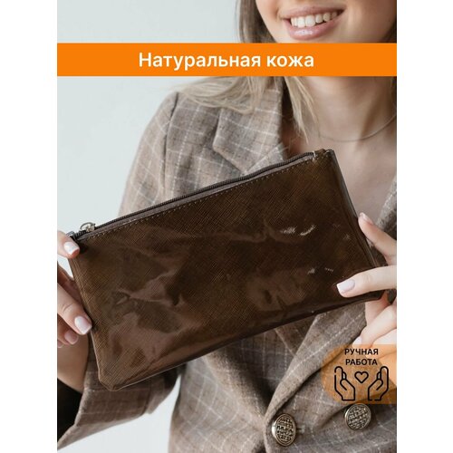 Косметичка LAMACCO 22х12х24 см коричневый 567₽