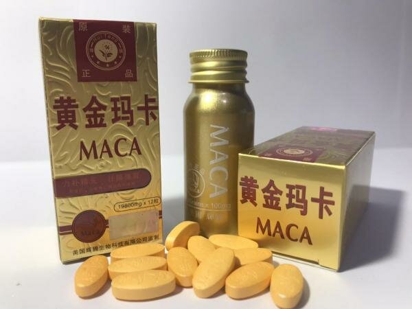 Лекарства Для Потенции Мака перуанская MACA, для повышения потенции у мужчин, таблетки 12шт