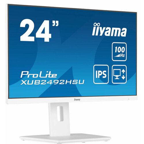Монитор Iiyama ProLite XUB2492HSU-W6 23.8, белый