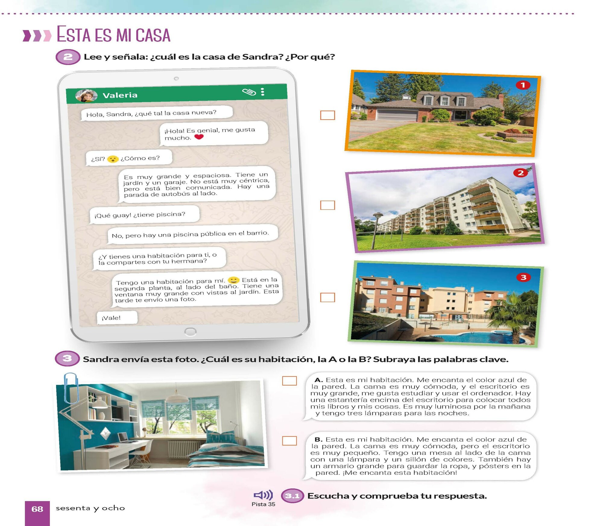 Secik E., Martin de Santa Olalla A., Santana Negrin L. "Que guay! A1.1 Libro del alumno + Cuaderno de Actividades + Audio Descargable" мелованная - фото №8