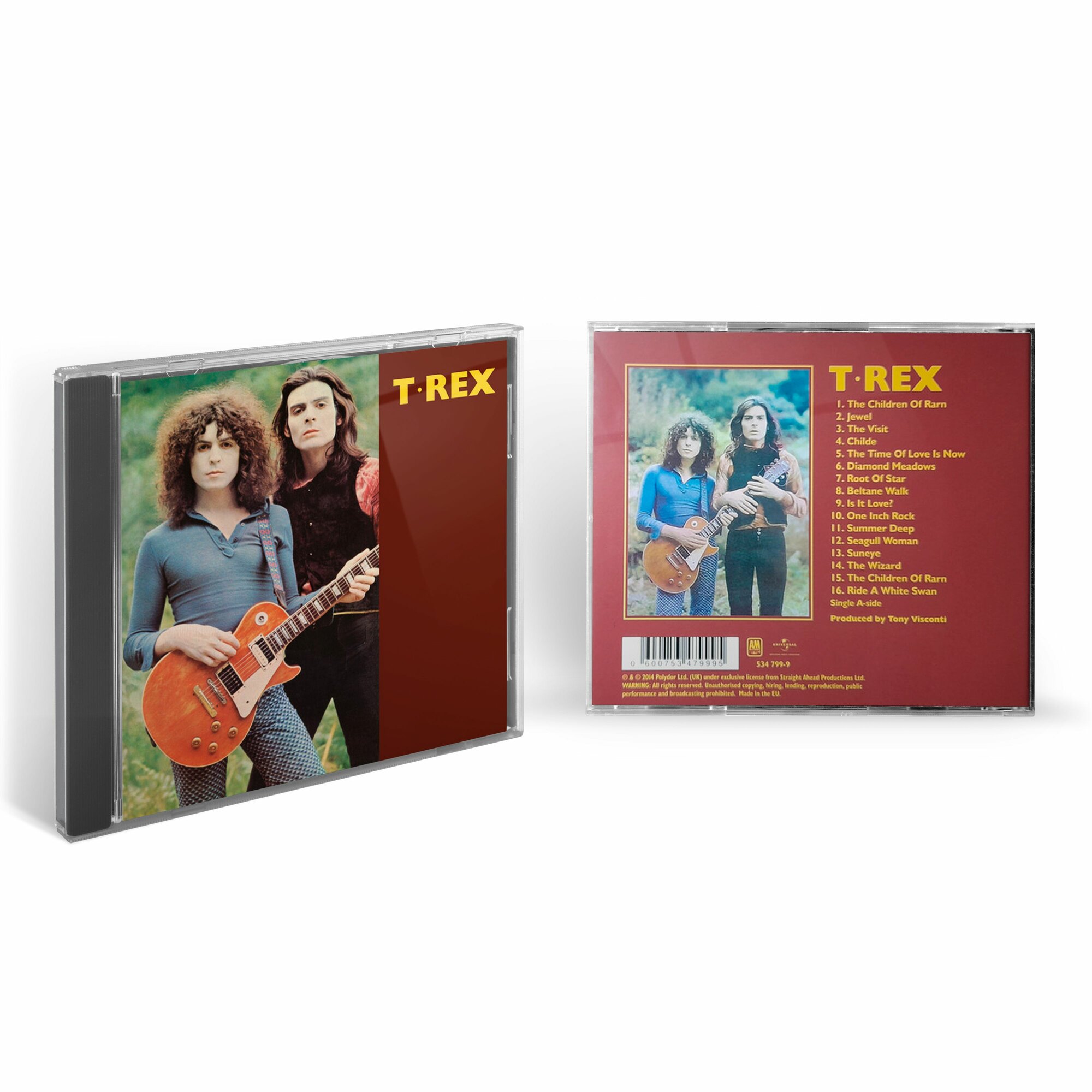T. Rex - T. Rex (1CD) 2014 Polydor Jewel Аудио диск