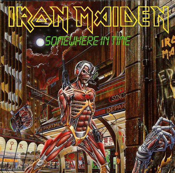 Iron Maiden - Somewhere In Time (CD-Audio US, 1989)