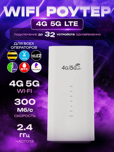 Изображение товара Домашний Роутер wifi CPE 4G 5G wifi роутер, точка доступа