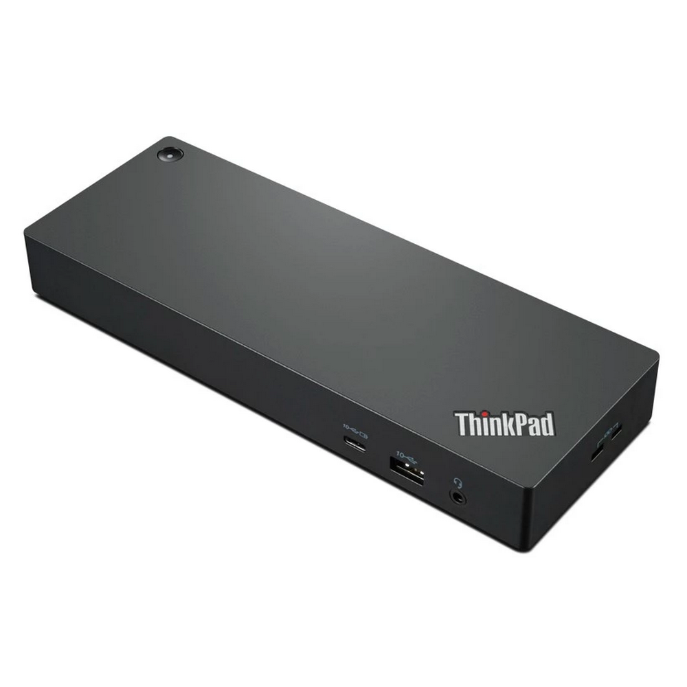 Lenovo Док-станция Lenovo ThinkPad Universal Thunderbolt 4 Dock USB-C Dock (2x DP, 1x HDMI, 4x USB A 3.1 Gen 1, 1x USB Type-C, 1x RJ-45, 1x Combo Audio Jack 3.5mm/Thunderbolt 4 Power/Up to 4 ext monitors) (40B00135CN ref. 40B00135EU) 40B00135CN