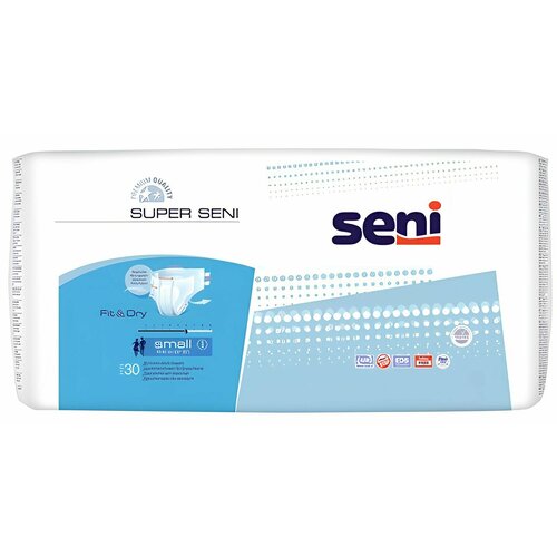 Seni Super подгузники для взрослых Small, 30 шт.