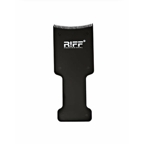 выпрямитель riff 1899 super curl синий Riff Professional Лопатка для окрашивания волос с зубчиками 8*9.5 см