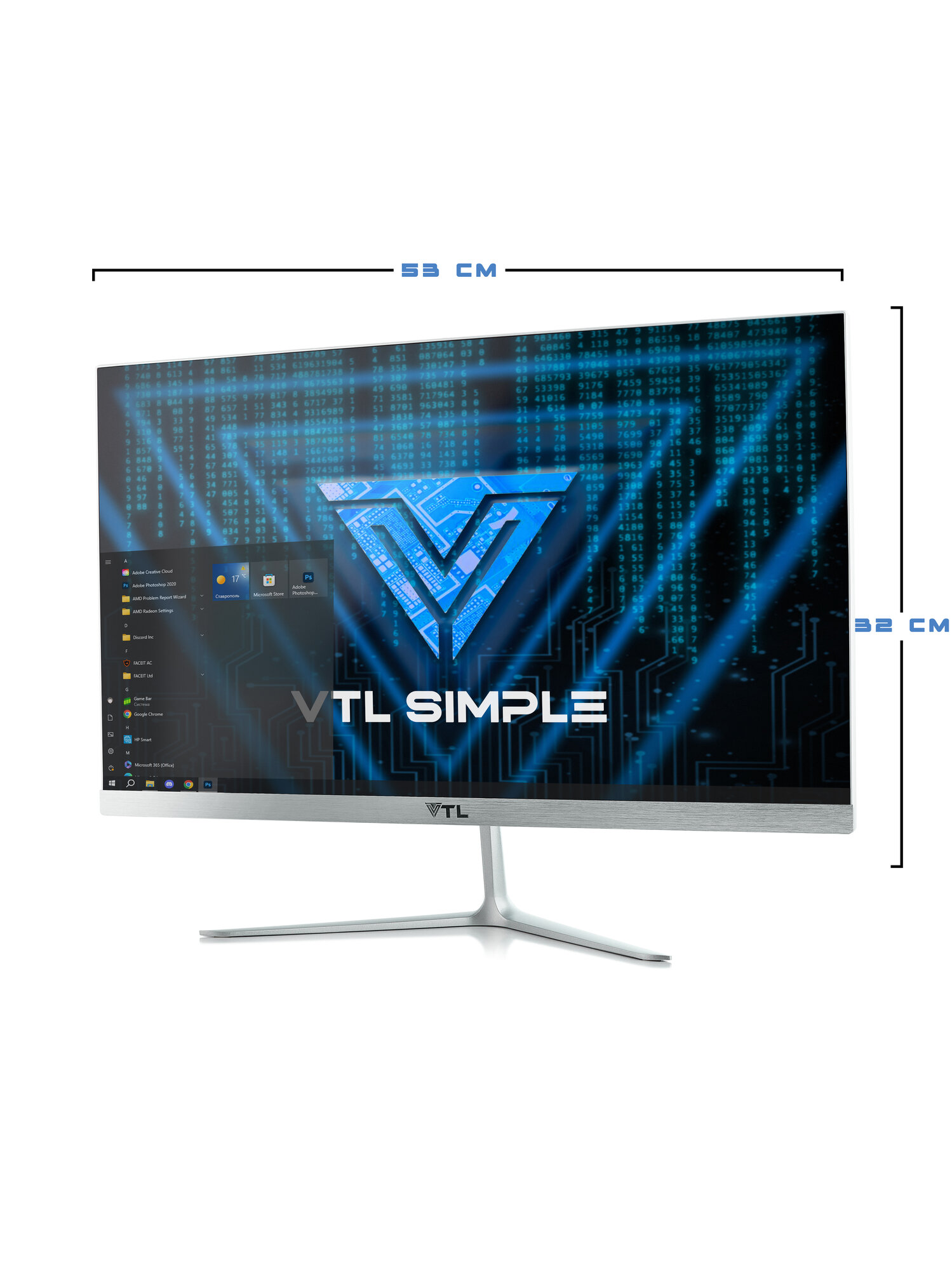 VTL Simple, цвет белый, SSD 256 ГБ, ОЗУ 8 ГБ