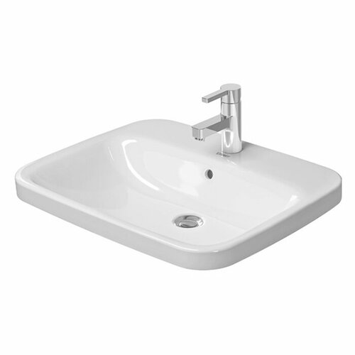 Duravit DuraStyle Раковина встраиваемая сверху, с переливом, 61,5х49,5 cм, цвет белый 0374620000