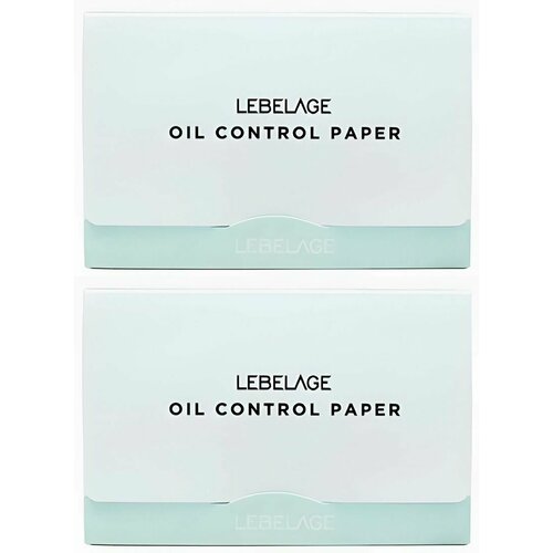 Lebelage Салфетки матирующие для лица Natural Oil Control Paper, 50 шт, 2 уп матирующие салфетки lorilac матирующие салфетки для лица oil control blotting papers