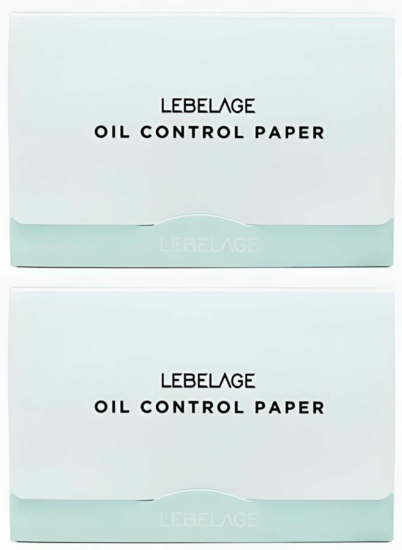 Lebelage Салфетки матирующие для лица Natural Oil Control Paper, 50 шт, 2 уп