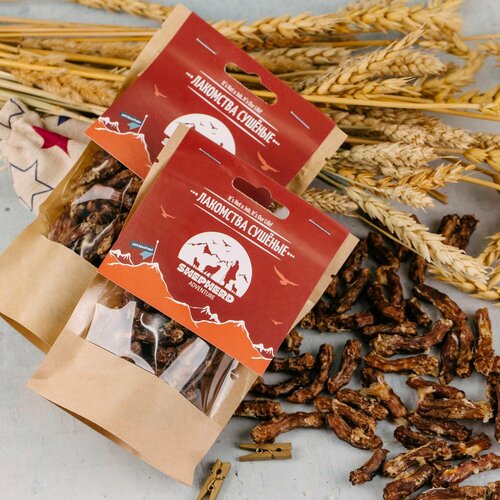 Лакомство для собак перепелиные шейки SHEPHERD TM 500г