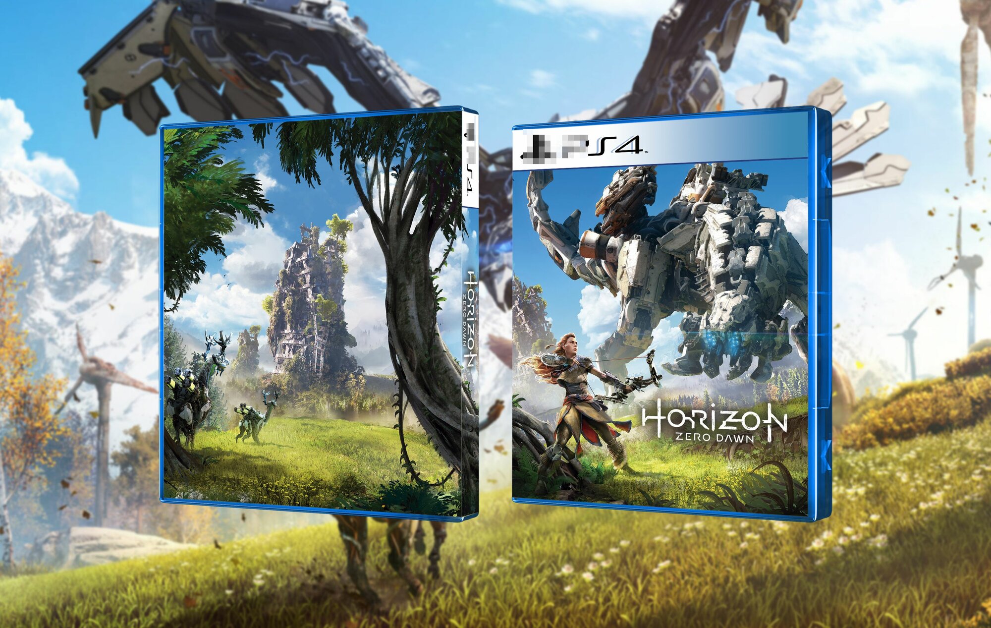 Horizon Zero Dawn / Эксклюзивная Обложка для Кейса PS 4