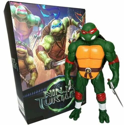 Фигурка Черепашки ниндзя 34 см Ninja Turtle с оружием Рафаэль рафаэль