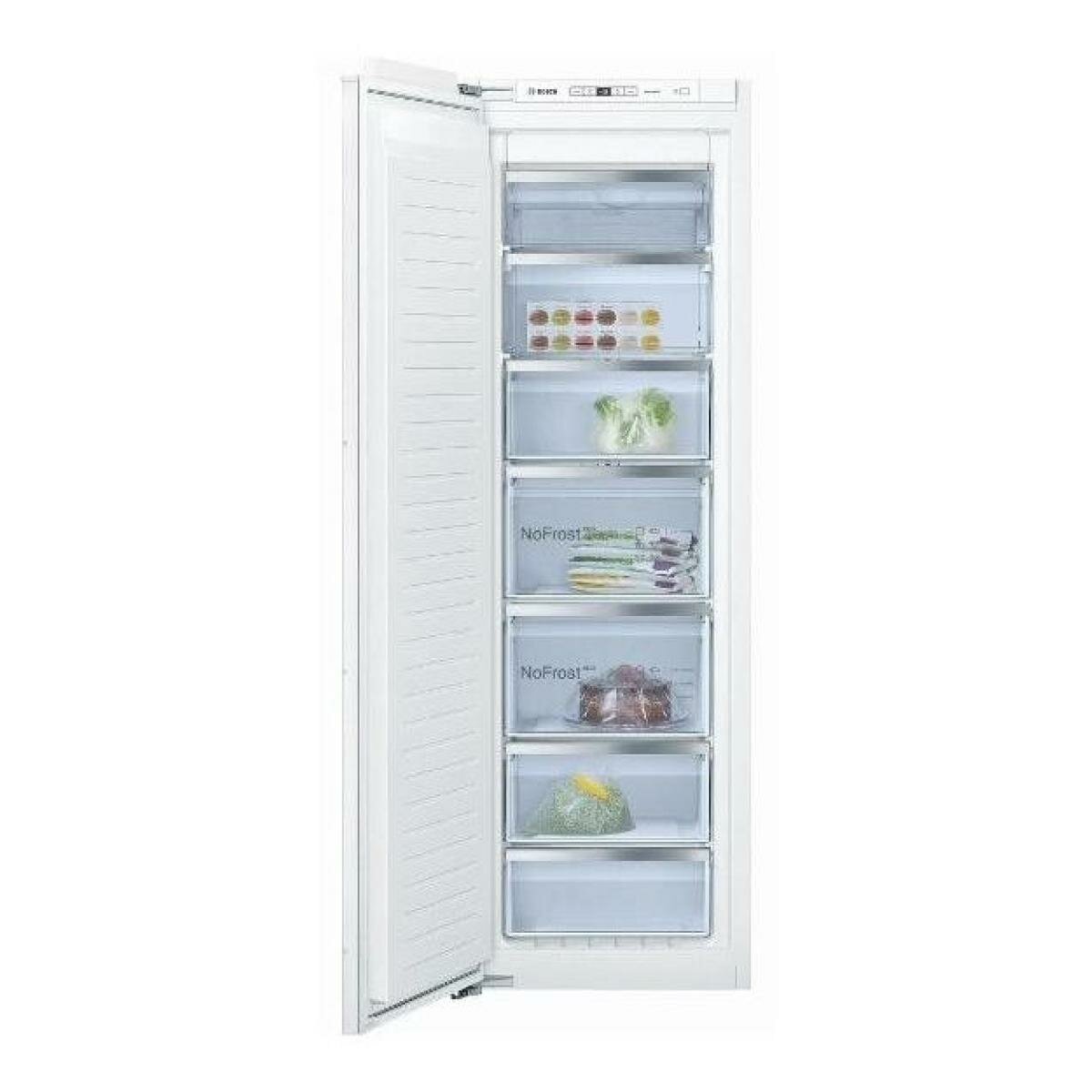 Встраиваемая Морозильная камера Bosch GIN81AEF0U Белый, No Frost