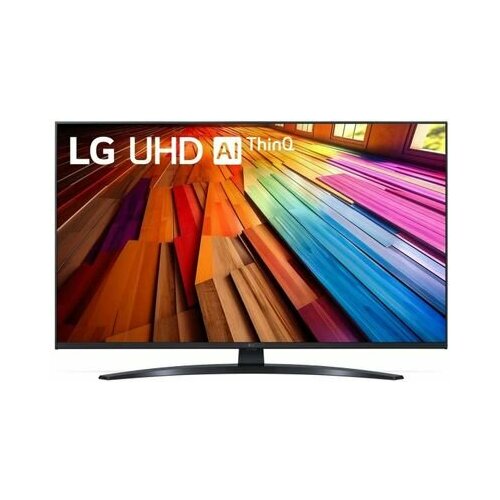 43 Телевизор LG 43UT81006LA. ARUB, 4K Ultra HD, черный, смарт ТВ, WebOS