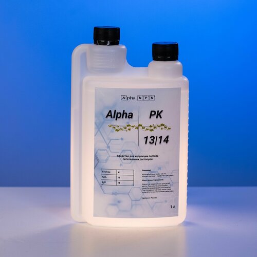 Стимулятор цветения Alpha NPK (Альфа НПК) PK 13/14 1 л