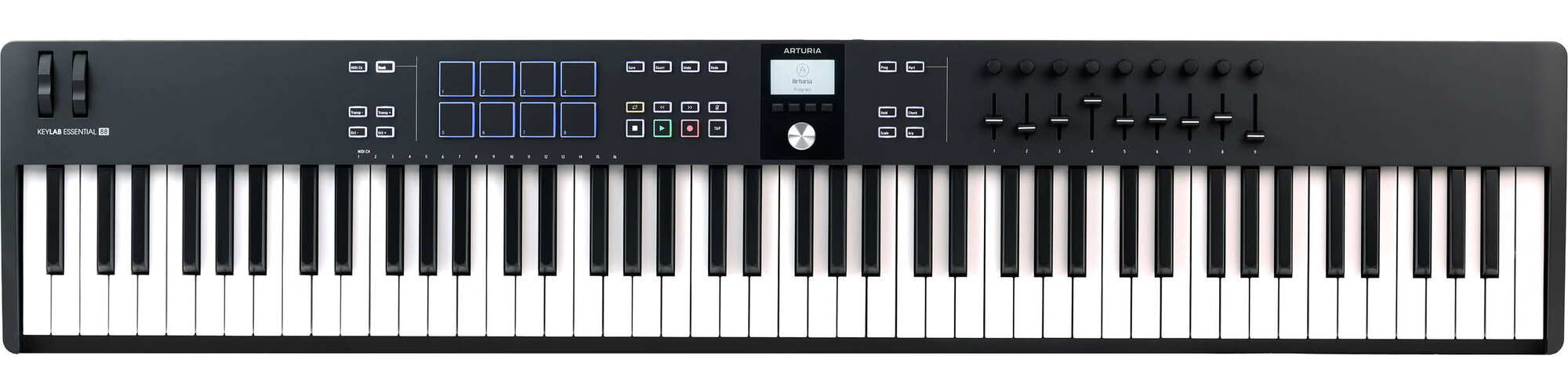 MIDI-клавиатура Arturia KeyLab Essential 88 mk3 Black