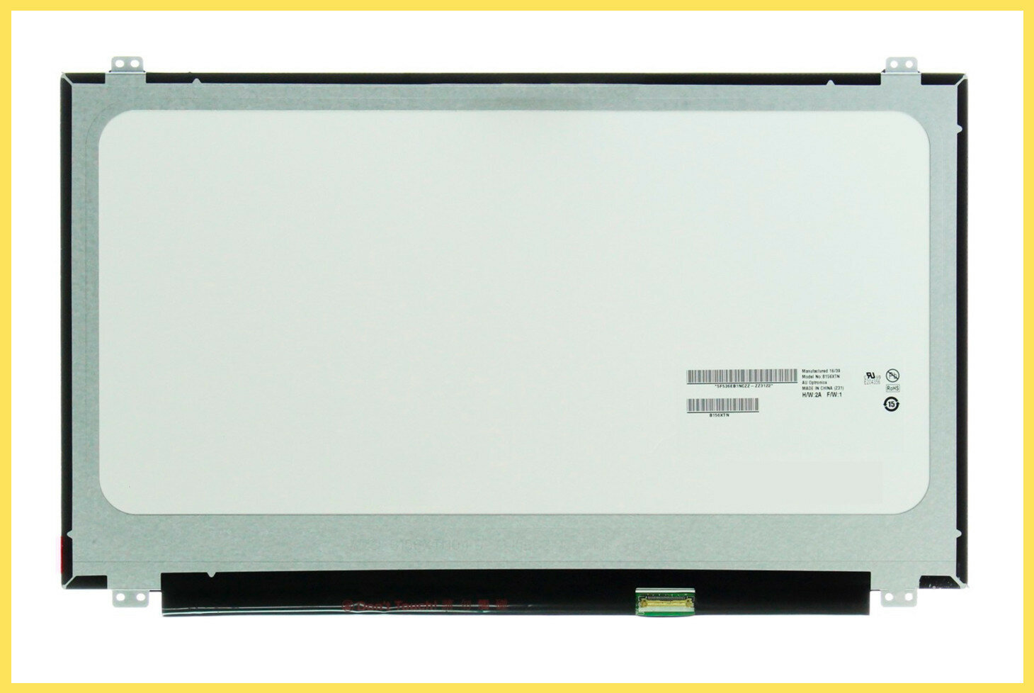 Матрица 15.6" LED 1366x768 Slim 30-pin справа внизу, глянцевая (уши вверху/внизу) (B156XTN03.1)