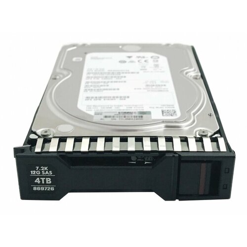 Жесткий диск HP 869726-001 4Tb 7200 SAS 3.5 HDD