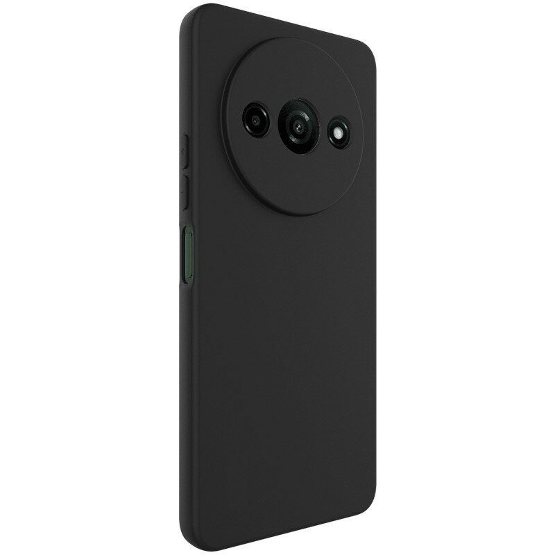 Чехол матовый для Xiaomi Redmi A3 черный — фото 1