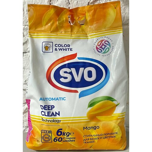 Стиральный порошок COLOR & White SVO DEEP CLEAN 