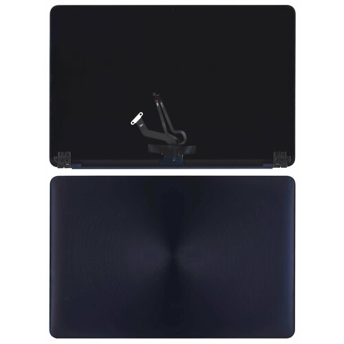 Крышка в сборе с матрицей для Asus Zenbook UX550VD синяя / 1920x1080 (Full HD) / Глянцевая крышка ноутбука в сборе с матрицей для asus ux562 fh 1920x1080 full hd