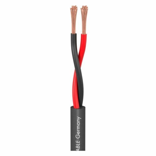 кабель в бобинах sommer cable 200 0051f 415-0051F SC-Meridian Install SP215 FRNC Кабель акустический круглый, 100м, Sommer Cable