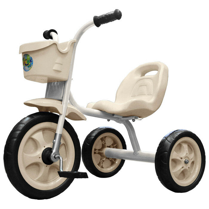 Велосипед трёхколёсный Лучик trike 4, цвет бежевый