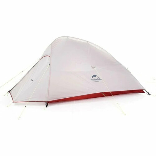 Палатка Naturehike Сloud up 2 20D NH17T001-T, grey-red