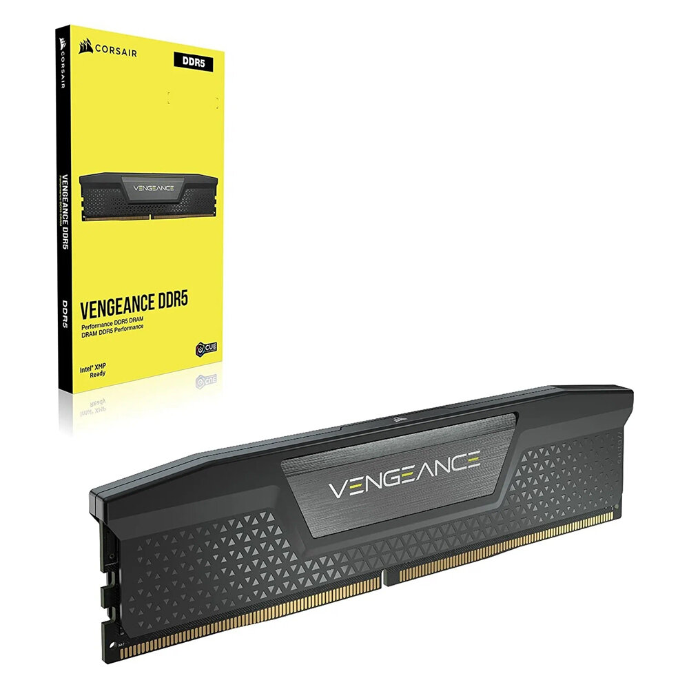 CORSAIR Vengeance RGB 64GB (2 x 32GB) Performance DDR5 DRAM Intel XMP CMK64GX5M2B5600C40