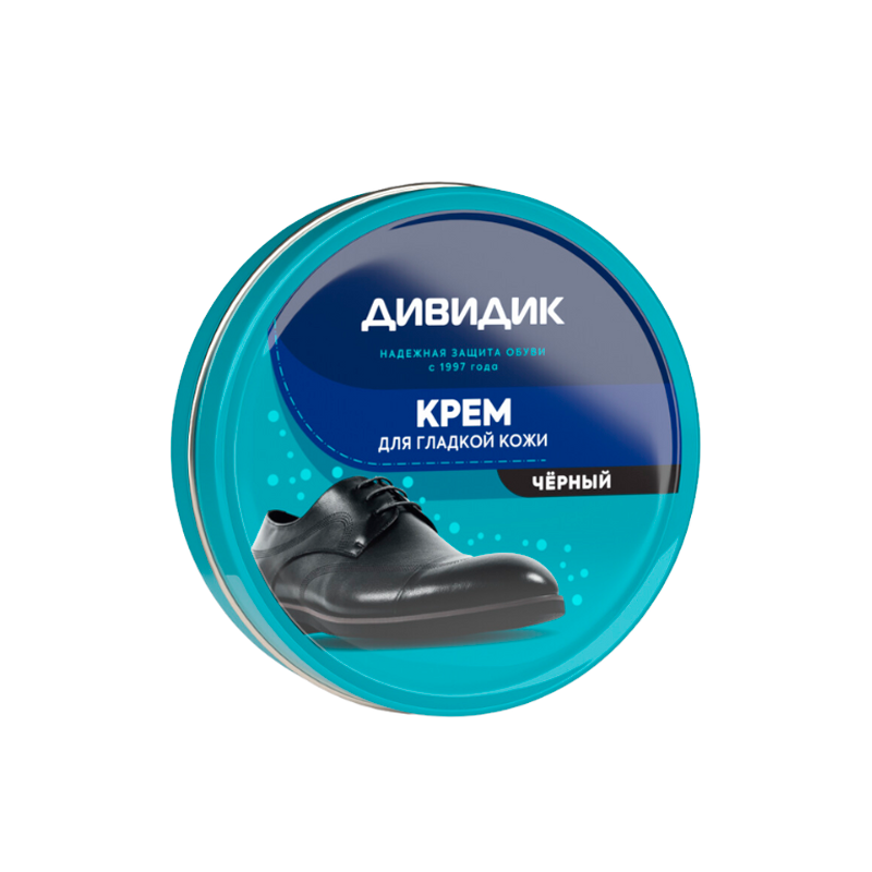 фото Крем в жестяной банке Дивидик Классик Черный 50 мл