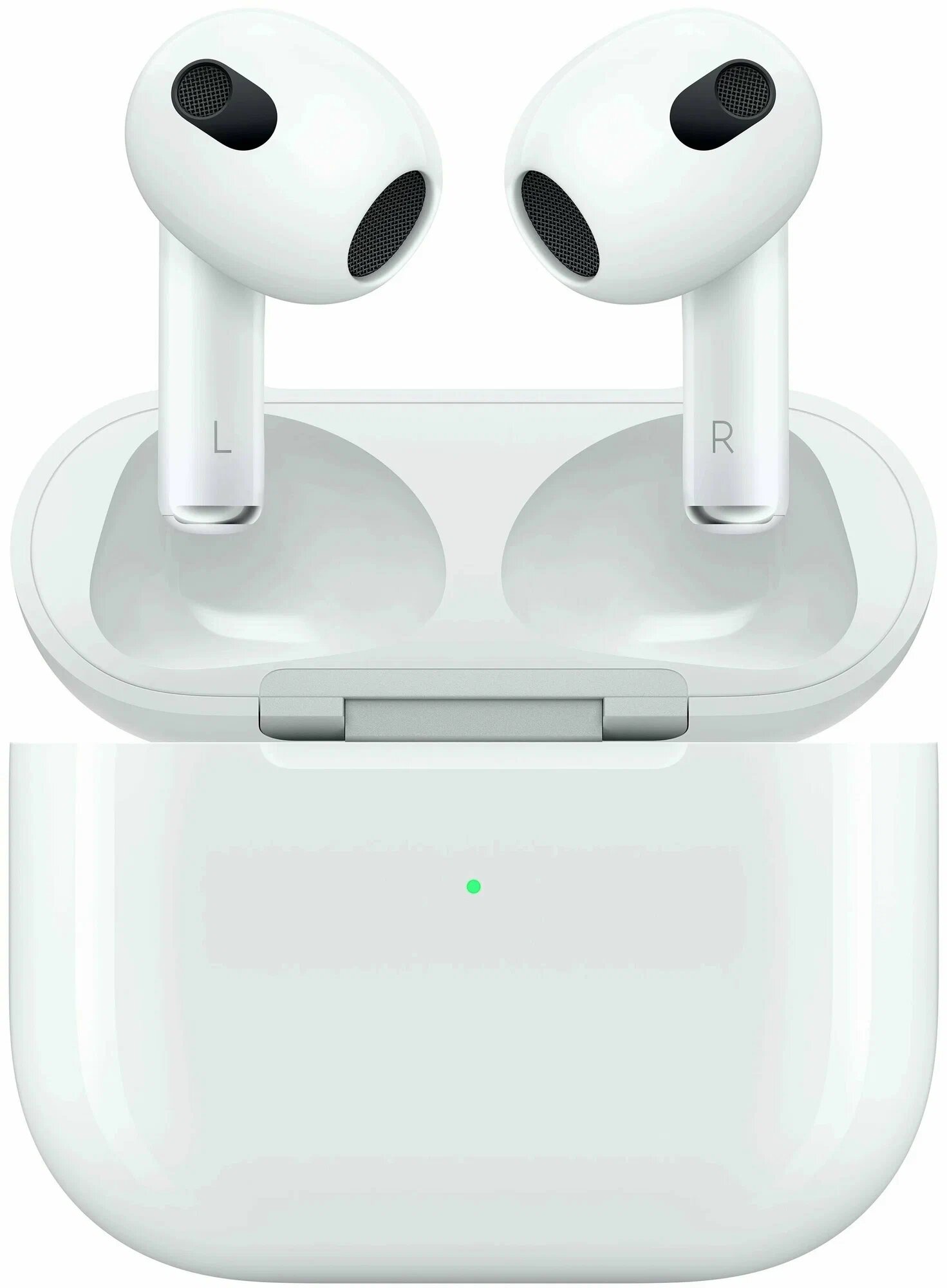 Беспроводные наушники Apple AirPods 3 (3-его поколения 2022) с Lightning Charging Case белые
