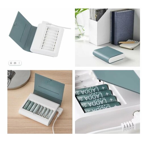 Зарядное устройство икеа IKEA TJUGO чугу с местом для хранения 7999₽