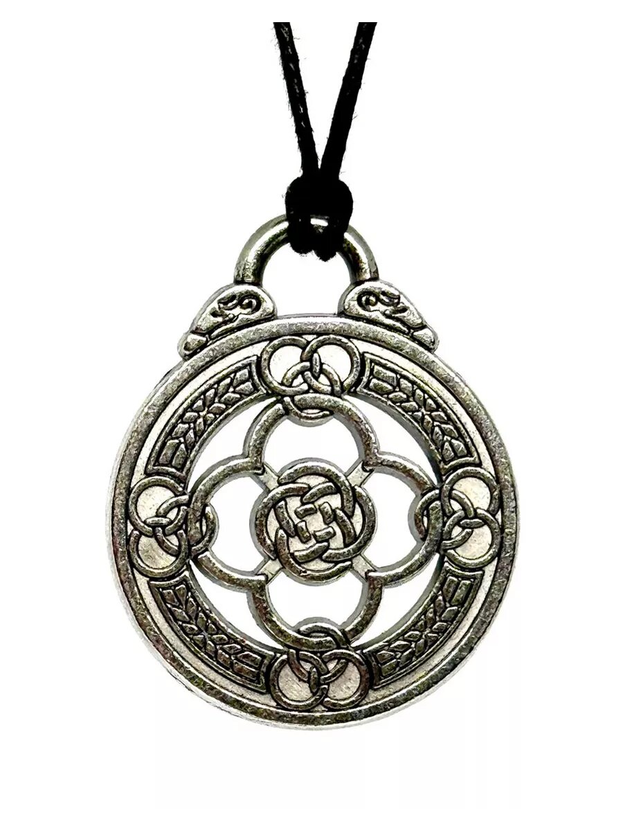 Подвеска Вербица, серебристый — фото 1