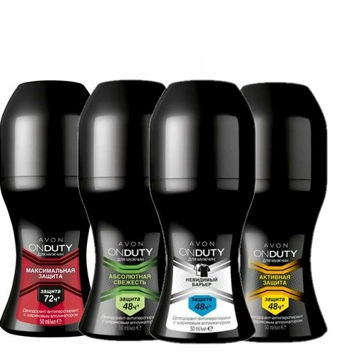 Набор мужской Дезодорант-антиперспирант защита 48ч 4шт50мл 1000₽