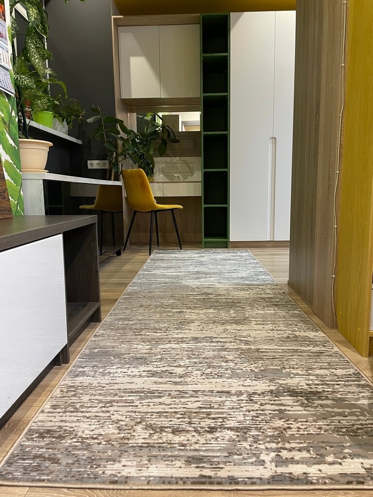 Ковровая дорожка STAR CARPET Luxor джутовая основа 1x3 м бежевая