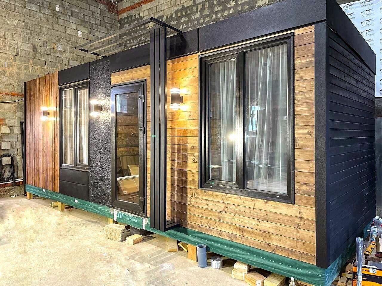 Модульный дом от "Hytte House". Модель Hytte020