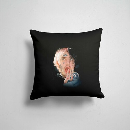 Подушка декоративная 45х45см Lil Peep Rap Cute Лил Пип 1199₽